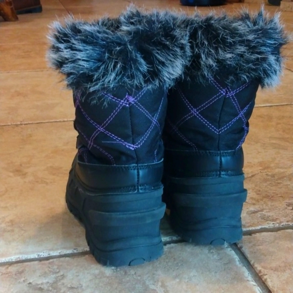 Snow boots kids youth size 5 - Picture 4 of 6